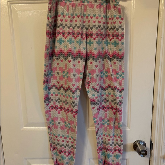 Kensie Girl Kids Pajama Set with Bunny Design - Pink and Multicolor - Picture 4 of 8